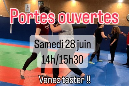 Samedi 28 Juin 14h Porte Ouverte SELF DEFENSE