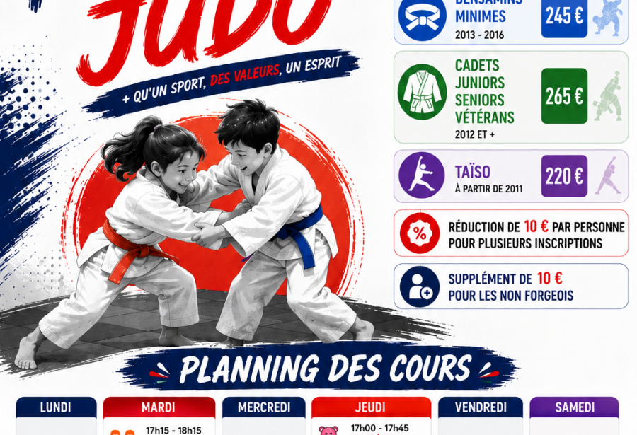 Tarifs et Horaires du club
