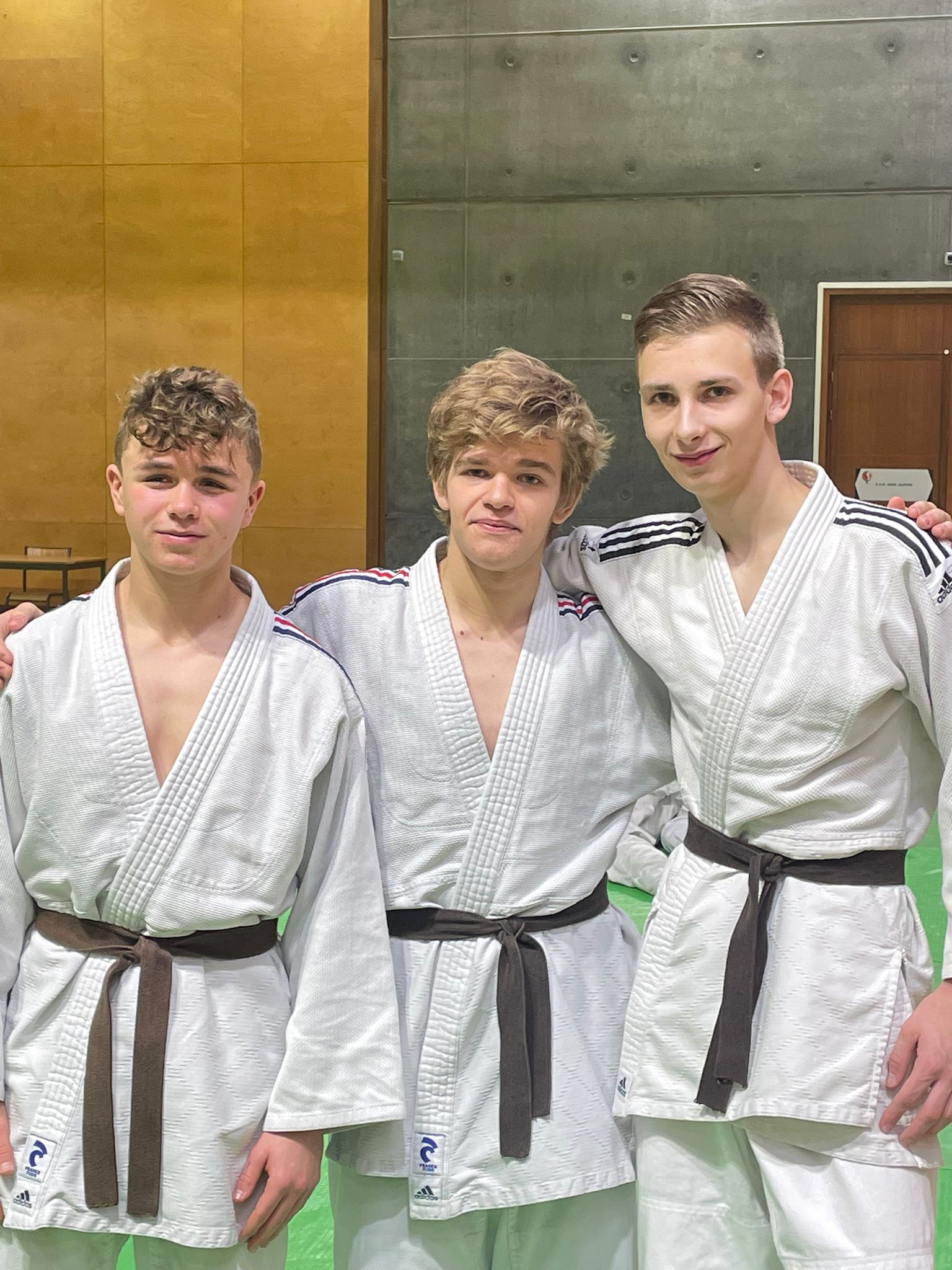 Kata validés pour nos cadets 